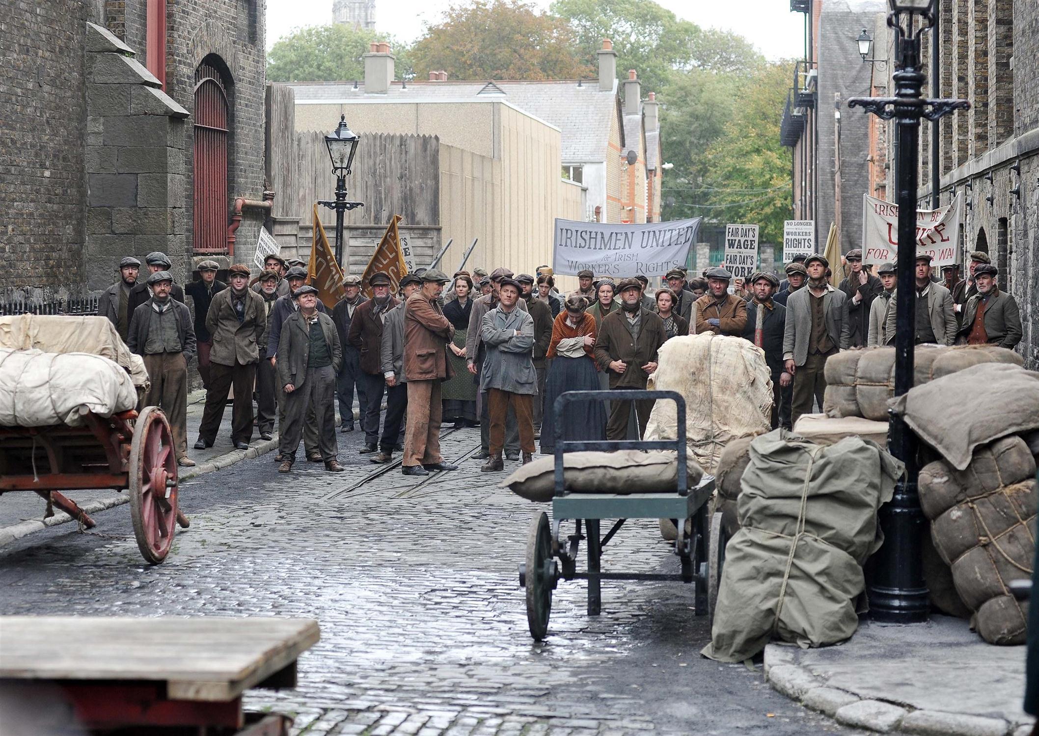 Liam Cunningham on the TV set of 'Titanic: Blood and Steel' | Picture 99812